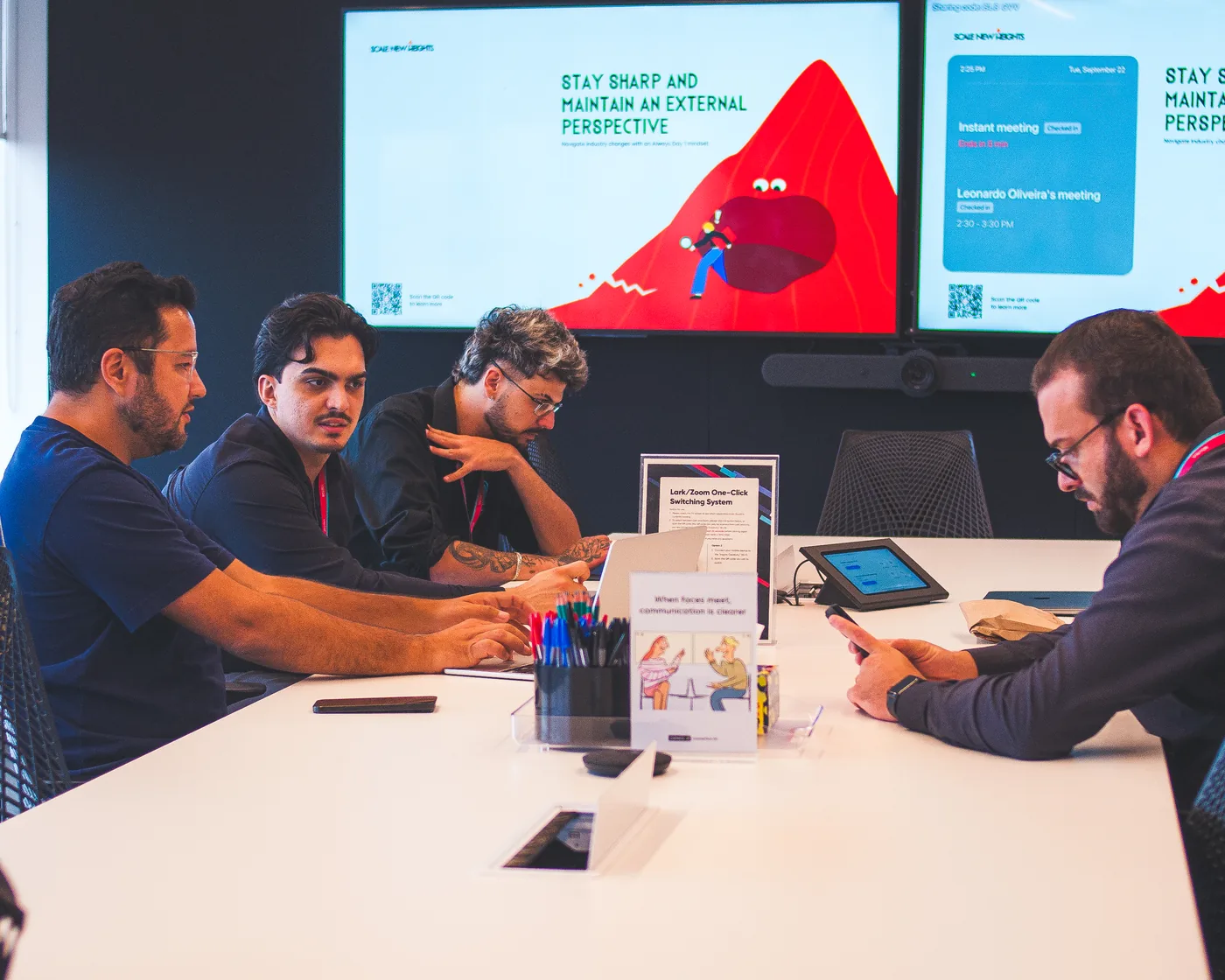 Reunião com o TikTok, em São Paulo